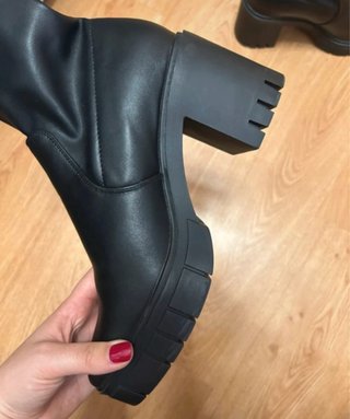 Botas negras plataforma tacón