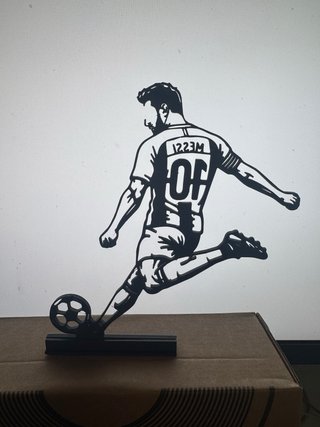 Figura Decorativa Leo Messi 10
