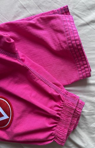 Kimono Gracie Barra Rosa y Negro Infantil