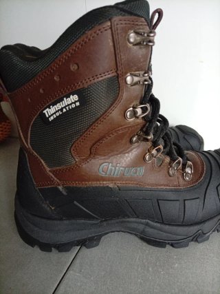 Botas Chiruca Trekking Hombre Marrón/Negro