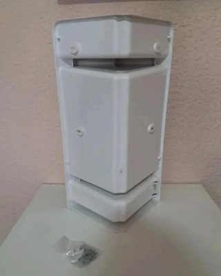 Estantería rinconera baño blanca