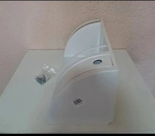 Estantería rinconera baño blanca