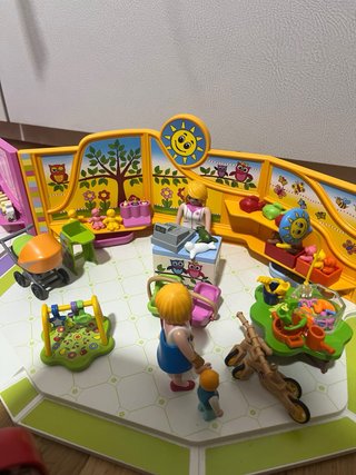 Playmobil Cafetería y Tienda Bebés