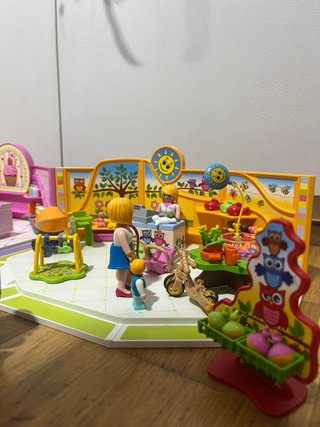 Playmobil Cafetería y Tienda Bebés