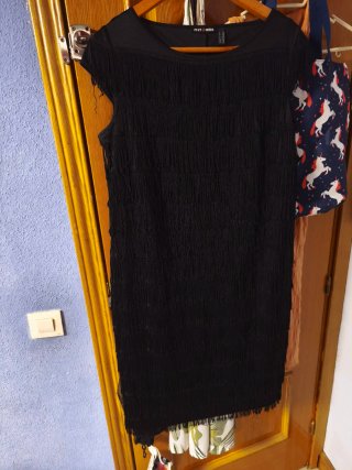 Vestido fiesta Punt Roma negro
