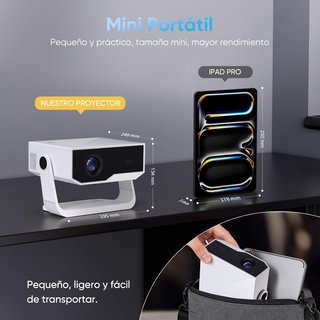 Proyector Portátil Z 270 ANSI 4K/1080P