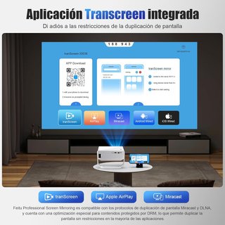 Proyector Portátil Z 270 ANSI 4K/1080P