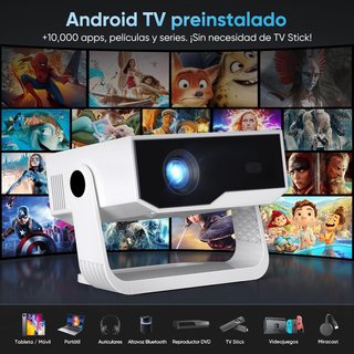 Proyector Portátil Z 270 ANSI 4K/1080P