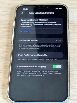 iPhone 13 128GB Azul - Batería 100%