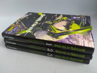 Lote tomos 1, 2 y 3 Seraph of the End (Norma Ed.)