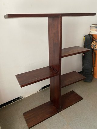 Estantería de madera teca