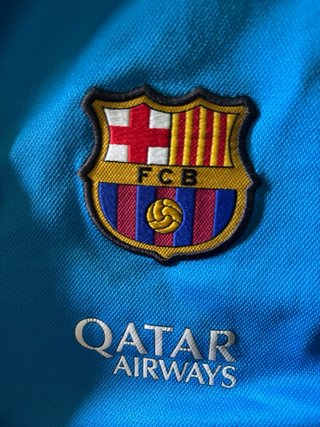 Chaqueta FC Barcelona Azul 2015/16