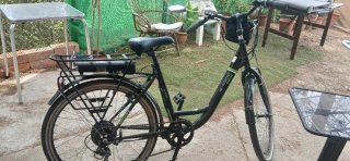 Bicicleta Eléctrica Orus E-4000 Negra