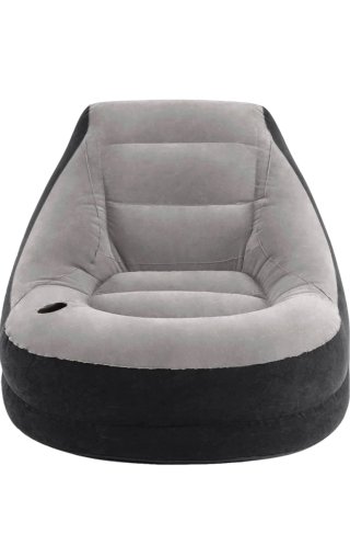 Sillón hinchable Intex + reposapiés