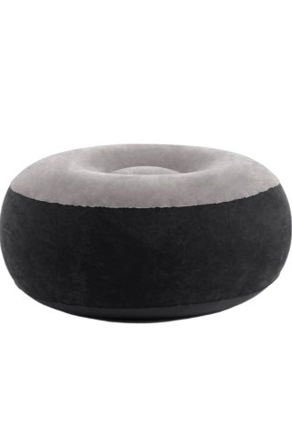 Sillón hinchable Intex + reposapiés