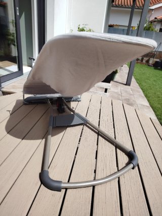 Hamaca bebé Babybjörn gris