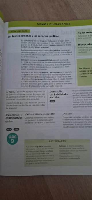 Libro educación en valores cívicos y éticos ESO