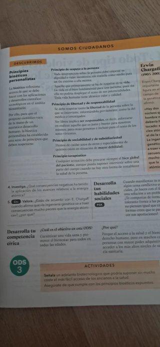 Libro educación en valores cívicos y éticos ESO