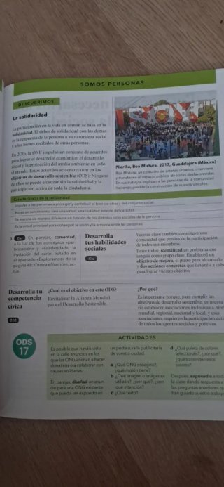Libro educación en valores cívicos y éticos ESO