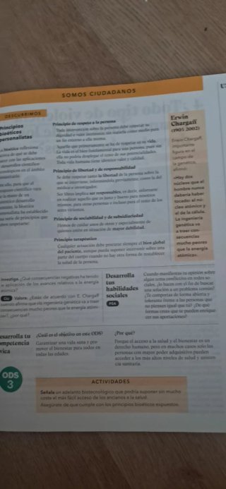 Libro educación en valores cívicos y éticos ESO
