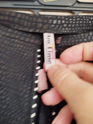 Pantalón Anny Lime Negro, elástico