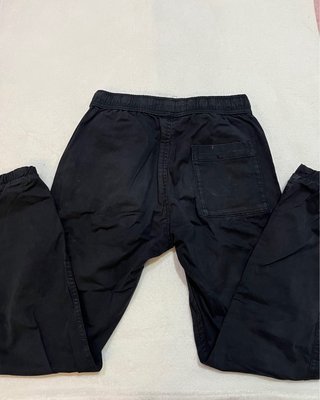 Pantalón Jogger Bershka Negro Cordón Talla S 36