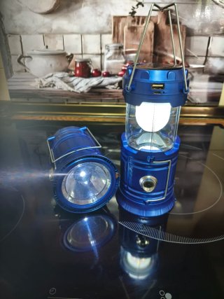 2 Lámparas LED Solares USB