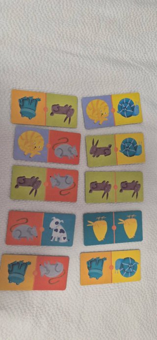 Dominó infantil Djeco animales y números 3+