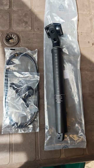 Tija telescópica BTT, MTB, xc