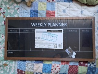 Pizarra Weekly Planner