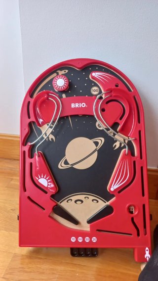 Pinball BRIO Mesa Espacial Nuevo