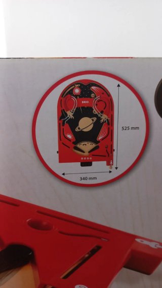 Pinball BRIO Mesa Espacial Nuevo
