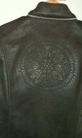 Cazadora polipiel negra #Desigual