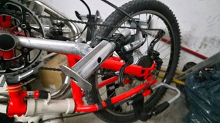 Handbike reclinada eléctrica 5 niveles