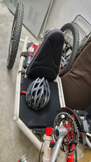 Handbike reclinada eléctrica 5 niveles