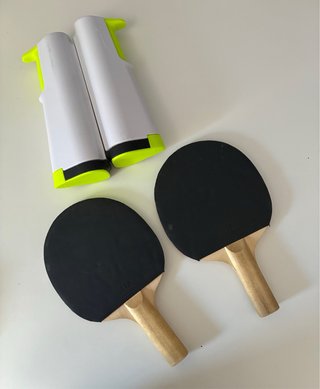 Palas de ping pong con red