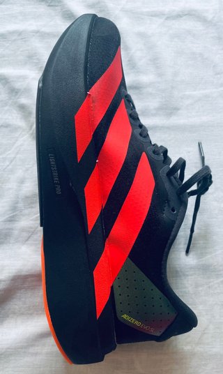 Zapatillas Adidas Running Negras Rojas