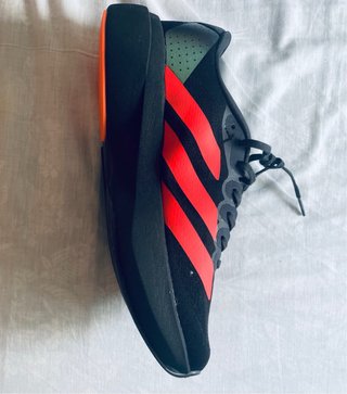 Zapatillas Adidas Running Negras Rojas