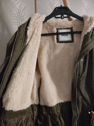 Parka verde militar Pinkie Talla S