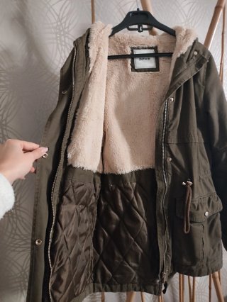 Parka verde militar Pinkie Talla S