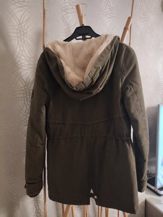 Parka verde militar Pinkie Talla S