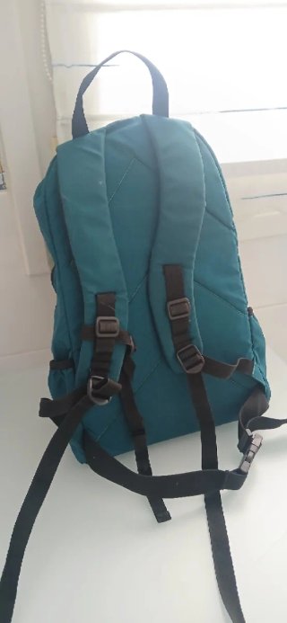 Mochila Altus beige y verde