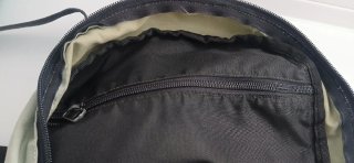 Mochila Altus beige y verde