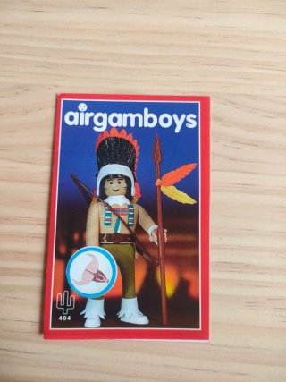 Airgamboys Figura Indio con Accesorios