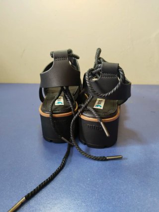 Sandalias MTNG Corsé Negro Talla 36