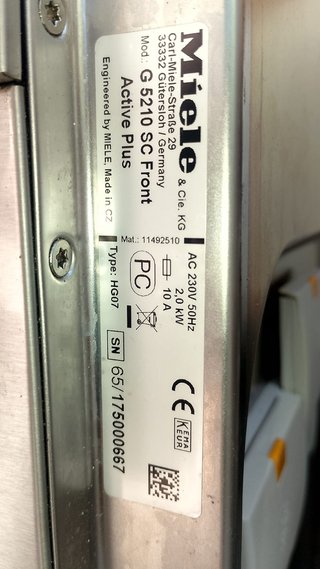 Lavavajillas Miele Acero Inoxidable