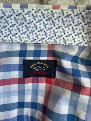 Camisa Paul & Shark Talla S Cuadros