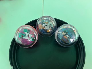 3 Palline Disney Topolino e Paperino
