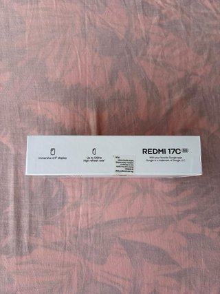 Redmi 17C 5G 128GB Negro Nuevo Precintado