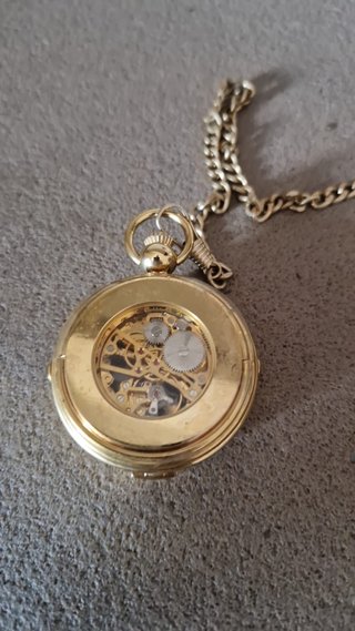 Orologio da taschino dorato